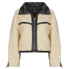 Only Kabátok ONLPATTI LIFE TEDDY SHORT Bézs EU L női dzseki, kabát