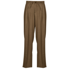Only Öltönynadrágok ONLHELENA LIFE MEL HW STRI WIDE PANT TLR Barna DE 32