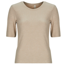 Only Play Rövid ujjú pólók ONPSEREN ON 2/4 REG RIB Bézs EU L