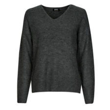 Only Pulóverek ONLCAMILLA V-NECK L/S PULLOVER KNT NOOS Szürke EU L női pulóver, kardigán