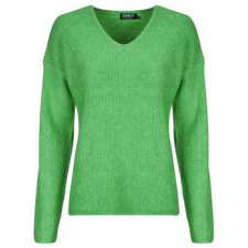 Only Pulóverek ONLCAMILLA V-NECK Zöld EU S női pulóver, kardigán