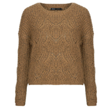 Only Pulóverek ONLHANJA LS GLITTER Barna EU M női pulóver, kardigán