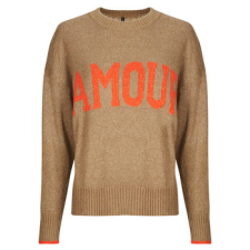 Only Pulóverek ONLNEW AMOUR Barna EU XL női pulóver, kardigán