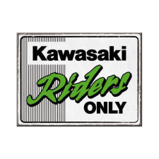 Only RETRO Kawasaki – Riders Only Hűtőmágnes hűtőmágnes