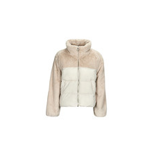 Only Steppelt kabátok ONLWANJA FUR PUFFER MIX JACKET CC OTW Bézs EU XL női dzseki, kabát