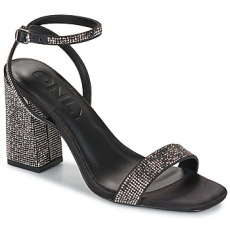 Only Szandálok / Saruk ONLALYX-28 BLING HEELED SANDAL Fekete 37