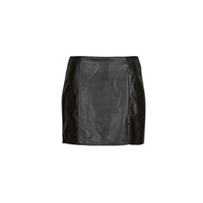 Only Szoknyák ONLLENI FAUX LEATHER SLIT SKIRT PNT Fekete EU M szoknya