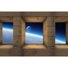  Öntapadó és mosható falfestmény Ablak a világegyetemre, 250 x 200 cm tapéta, díszléc és más dekoráció