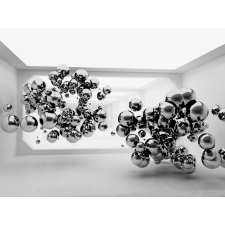  Öntapadó és mosható falfestmény Alagút fekete golyókkal5, 350 x 250 cm tapéta, díszléc és más dekoráció