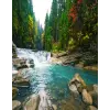  Öntapadó és mosható falfestmény Cascada54 Vízesés a folyón, 150 x 205 cm