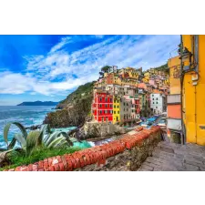  Öntapadó és mosható falfestmény Cinque Terre6, 300 x 200 cm tapéta, díszléc és más dekoráció