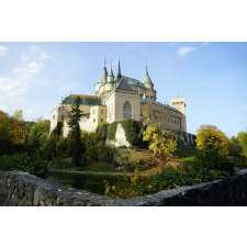  Öntapadó és mosható falfestmény City38 Bajmóci vár, 350 x 200 cm tapéta, díszléc és más dekoráció