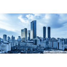  Öntapadó és mosható falfestmény City fekete-fehérben, 250 x 200 cm tapéta, díszléc és más dekoráció