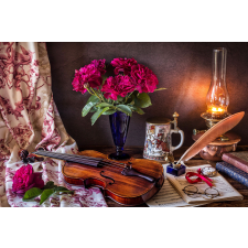  Öntapadó és mosható falfestmény Egy művész élete, 350 x 200 cm tapéta, díszléc és más dekoráció