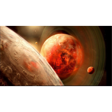  Öntapadó és mosható falfestmény Mozgó Universe, 250 x 200 cm tapéta, díszléc és más dekoráció