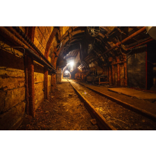  Öntapadó és mosható falfestmény Összetétel53 Bányászati alagút, 250 x 150 cm tapéta, díszléc és más dekoráció