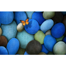  Öntapadó és mosható falfestmény Repülő kövek felett, 300 x 200 cm tapéta, díszléc és más dekoráció