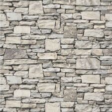  Öntapadó és mosható fali tapéta Különféle szürke kőfal, 200 x 150 cm tapéta, díszléc és más dekoráció