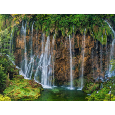  Öntapadó és mosható fali tapéta Magas vízesés, 200 x 150 cm tapéta, díszléc és más dekoráció