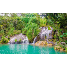  Öntapadó és mosható fali tapéta Nature vízeséssel, 300 x 250 cm tapéta, díszléc és más dekoráció