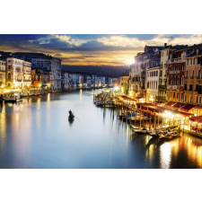  Öntapadó és mosható fali tapéta Velence at night, 300 x 250 cm tapéta, díszléc és más dekoráció