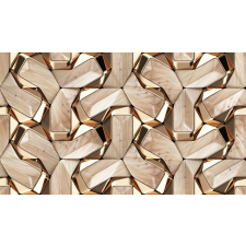  Öntapadó és mosható falikép Absztrakt 3D arany, 400 x 250 cm tapéta, díszléc és más dekoráció