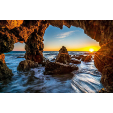  Öntapadó és mosható falikép Sunrise in Malibu, 300 x 250 cm tapéta, díszléc és más dekoráció