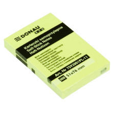 Öntapadó jegyzettömb DONAU ECO 51x76 mm 100 lap sárga post-it