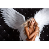  Öntapadó portré52 Nő fehér szárnyakkal, 200 x 150 cm