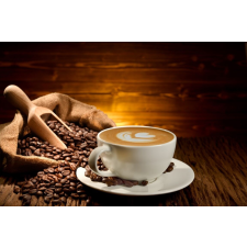  Öntapadó tapéta Összetétel62 Csésze és kávébab3, 250 x 150 cm tapéta, díszléc és más dekoráció