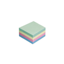 Öntapadós jegyzet GLOBAL Notes Cube 3820-98 75x75mm pasztell 400 lap post-it