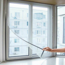  Öntapadós szúnyogháló ablakra, rovarvédelem (150 x 200 cm) szúnyogháló