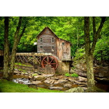  Öntapadós tapéta A malom az erdőből, 300 x 200 cm tapéta, díszléc és más dekoráció