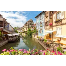  Öntapadós tapéta City55 Colmar France, 250 x 200 cm tapéta, díszléc és más dekoráció