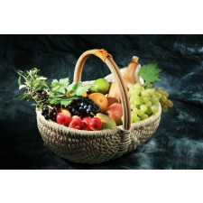  Öntapadós tapéta Gyümölcskosár, 350 x 250 cm tapéta, díszléc és más dekoráció