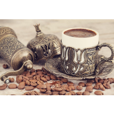  Öntapadós tapéta Kávé stílusos, 350 x 200 cm tapéta, díszléc és más dekoráció