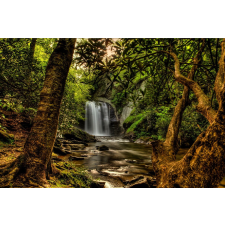  Öntapadós tapéta Kis erdei vízesés, 350 x 200 cm tapéta, díszléc és más dekoráció