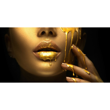  Öntapadós tapéta Női portré, arany smink, 250 x 200 cm tapéta, díszléc és más dekoráció