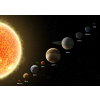  Öntapadós tapéta Solar system3, 300 x 200 cm
