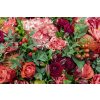  Öntapadós tapéta Virágok156 Piros virágkompozíció, 150 x 205 cm
