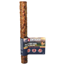  Ontario Protein rágós snack nagy tekercs marhahússal 25,4 cm jutalomfalat kutyáknak