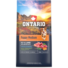 Ontario Puppy Medium Lamb & Brown Rice 6,5 kg kutyaeledel