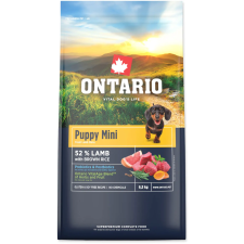 Ontario Puppy Mini Lamb & Brown Rice 6,5 kg kutyaeledel
