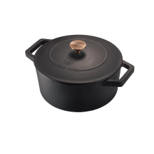  Öntöttvas edény 24cm MATT BLACK 19668 edény