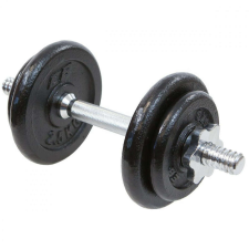 öntöttvas súlyzó 10 kg enero fit bőrönd kézisúlyzó