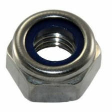  Önzáró anya műanyagbetétes DIN 985 M12 A2-70 barkácsolás, csiszolás, rögzítés