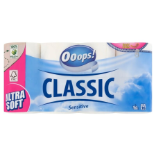 Ooops! Classic Sensitive 3 rétegű Toalettpapír 16 tekercs higiéniai papíráru