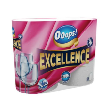 Ooops Háztartási papírtörlő, 3 rétegű, 2 tekercses, OOOPS Excellence (KHHVP058) higiéniai papíráru