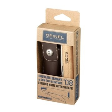 Opinel VRN N°08 Carbon tok, fadoboz kemping felszerelés
