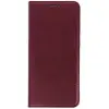  Oppo A38, Oldalra nyíló tok, stand, Magnet Book, bordó